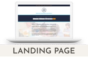 landing page design