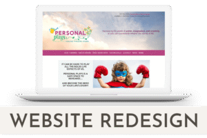 drama therapy web redesign